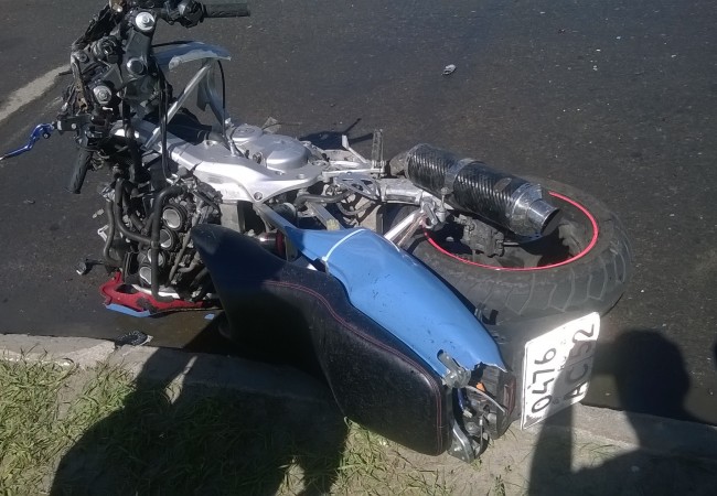 Авария с участием мотоциклиста произошла во Владимире