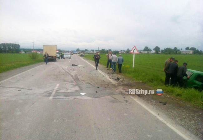 В Новосибирской области при столкновении с грузовиком погиб пассажир «Нивы»