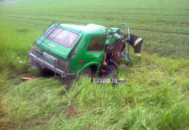 В Новосибирской области при столкновении с грузовиком погиб пассажир «Нивы»