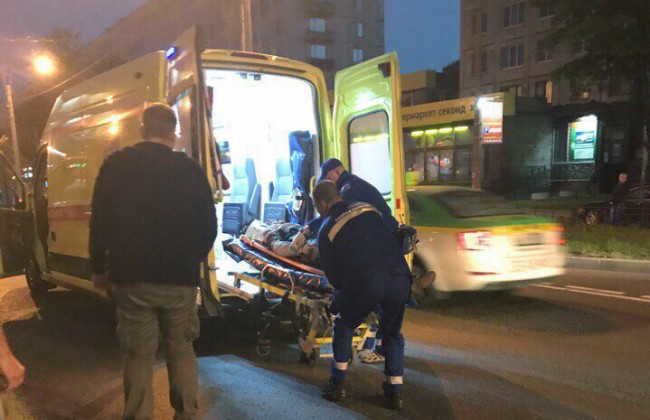 Мотоциклист погиб в ночном ДТП на Заневском проспекте