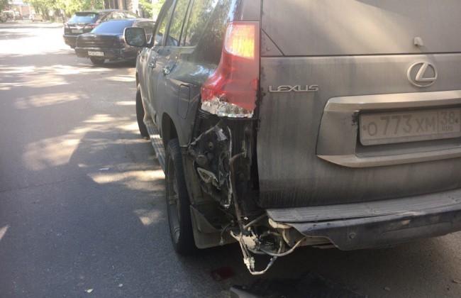 В Иркутске женщина на «Порше» разбила семь автомобилей