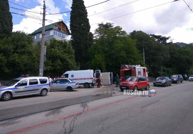 В Крыму в ДТП с участием автобуса пострадали 9 человек