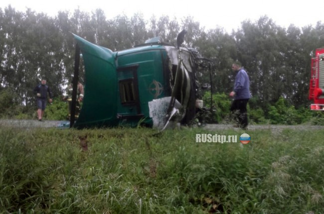 В Башкирии дальнобойщик из Беларуси спровоцировал ДТП с участием большегрузов