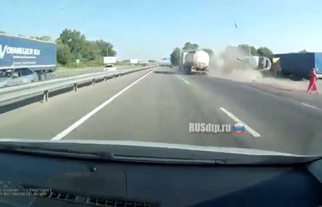 Момент смертельного ДТП с маршруткой на Ставрополье попал на видео