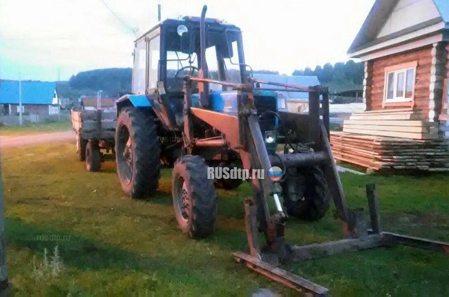 В Башкирии тракторист задавил односельчанина