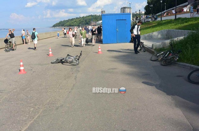 Два велосипедиста столкнулись в Чебоксарах