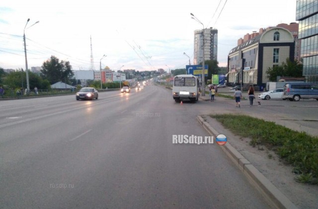 В Томске автобус сбил пешехода