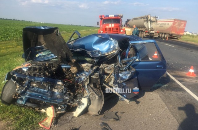 Водитель и пассажирка «Лады» погибли в ДТП под Липецком