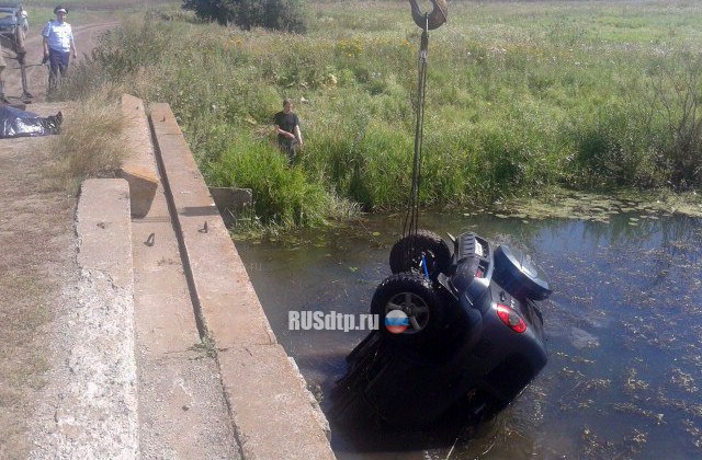 В Рязанской области из реки достали машину с телами двух рыбаков