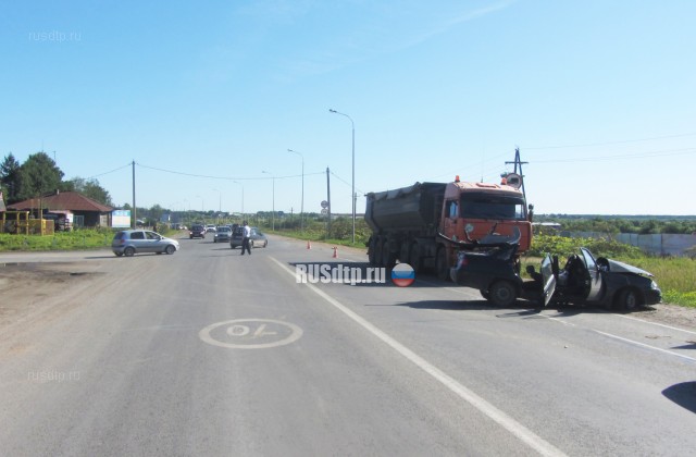 Момент смертельного ДТП на трассе Чебоксары &#8212; Сыктывкар запечатлел видеорегистратор