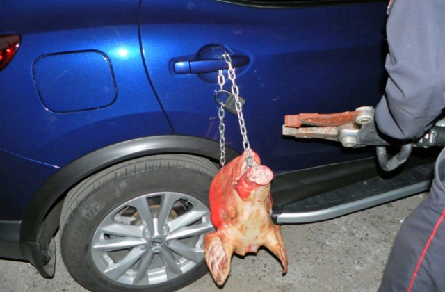 В Чебоксарах автовладелице «подложили свинью»