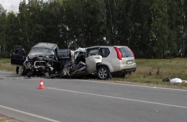 Три человека погибли в ДТП на автодороге Омск – Муромцево