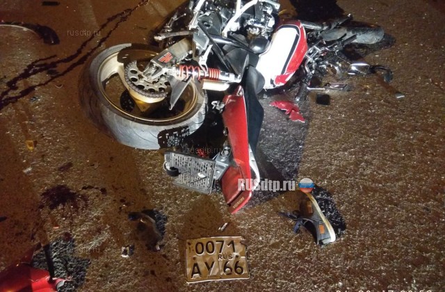 Момент смертельного ДТП с мотоциклом в Бисерти запечатлела камера
