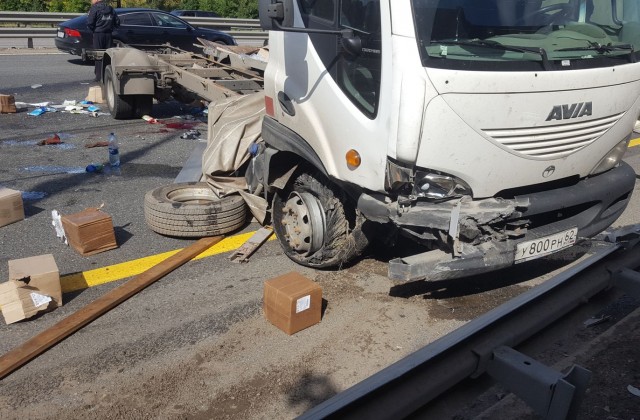 В Подмосковье в ДТП с участием автобуса и грузовика пострадали 8 человек