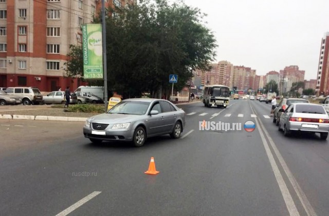 В Оренбурге «Hyundai Sonata» сбил 20-летнюю девушку