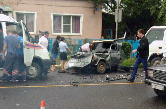 Два пассажира «Жигулей» погибли в ДТП на трассе Краснодар &#8212; Новороссийск