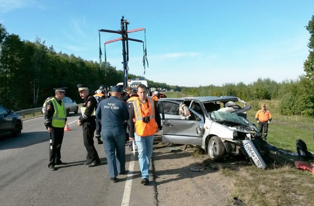 Под Липецком в ДТП погибла семья из Белоруссии