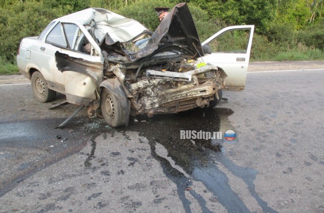 Мотоциклист погиб в жутком ДТП под Кимовском. ВИДЕО