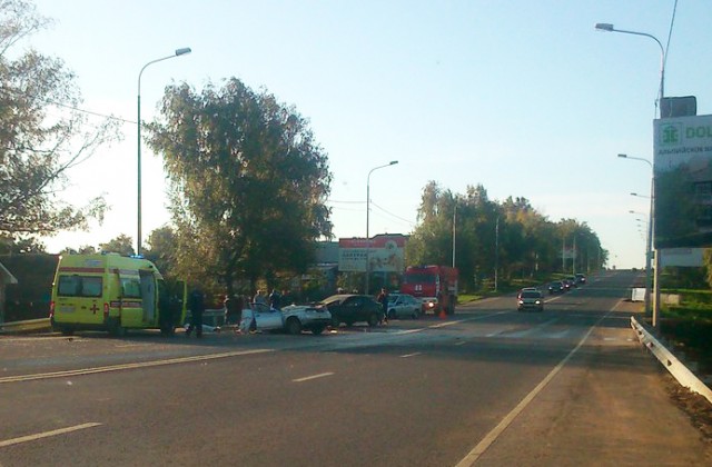 «Десятку» разорвало на части в утреннем ДТП под Нижним Новгородом