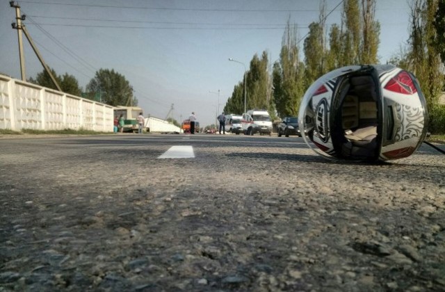 Мотоциклист и его пассажирка погибли в станице Брюховецкой