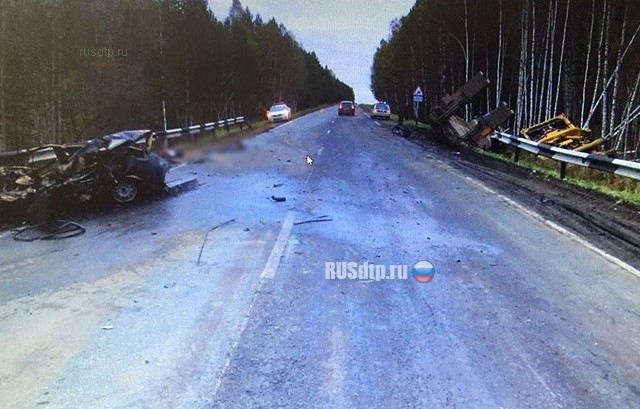 Два человека погибли в утреннем ДТП в Курганской области