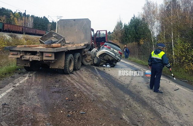 Водитель и пассажир "Тойоты" погибли в ДТП под Шелеховом