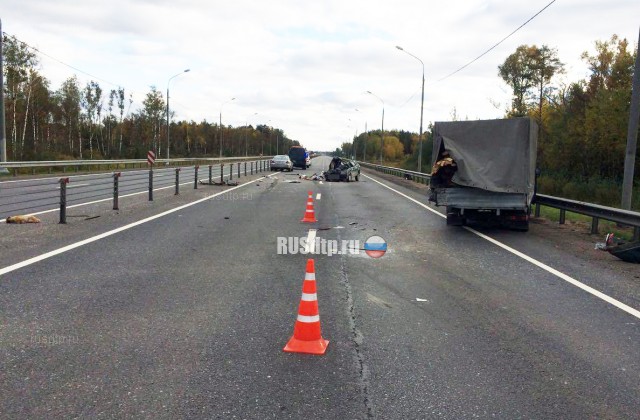 42-летняя пассажирка «девятки» погибла в ДТП на трассе М-10 «Россия» в Конаковском районе