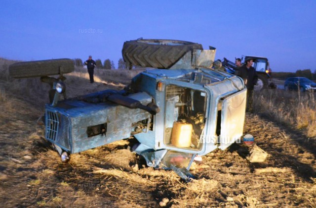 Тракторист погиб в ДТП в Учалинском районе