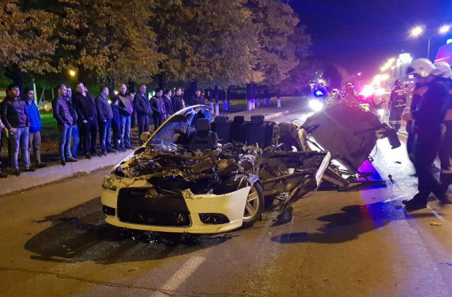 В Набережных Челнах водитель Mitsubishi погиб, скрываясь от полицейских