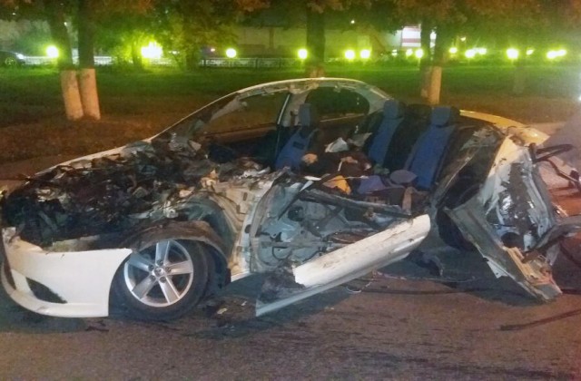 В Набережных Челнах водитель Mitsubishi погиб, скрываясь от полицейских