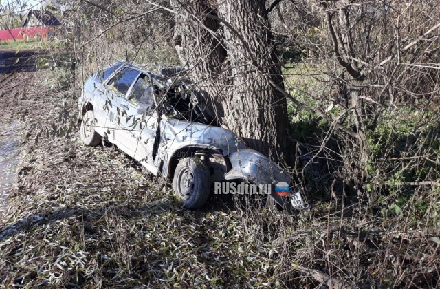 В Башкирии водитель и пассажир «Лады» погибли от столкновения с деревом