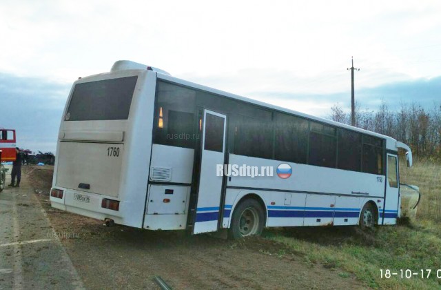 В ДТП с участием автобуса под Оренбургом погибли три человека