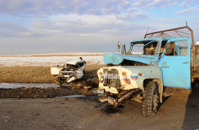 В Туве по вине водителя грузовика в ДТП погибли 4 человека