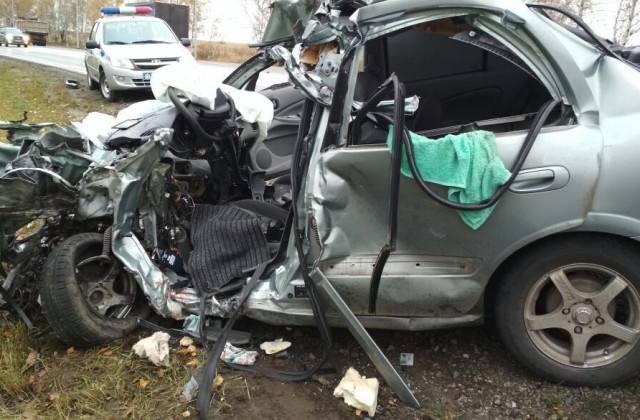 Водитель седана погиб на автодороге в Нижегородской области