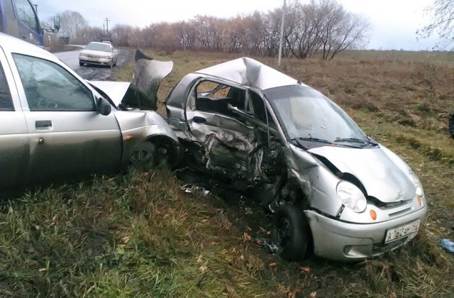 В Краснобродском в ДТП погиб водитель «Дэу»