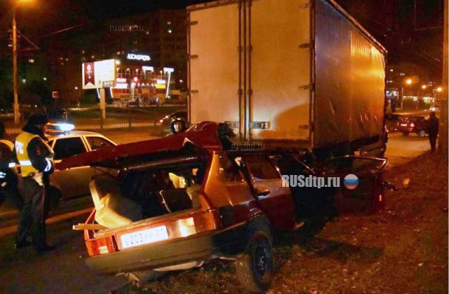 16-летний подросток совершил смертельное ДТП в Чебоксарах. Видео с регистратора