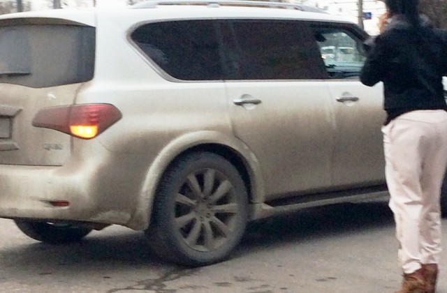 В Пензе девушка на Infiniti сбила старушку и накричала на неё
