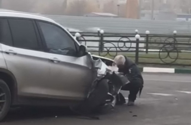 В Ростовской области пьяный судья совершил ДТП и поменял номера на своей машине