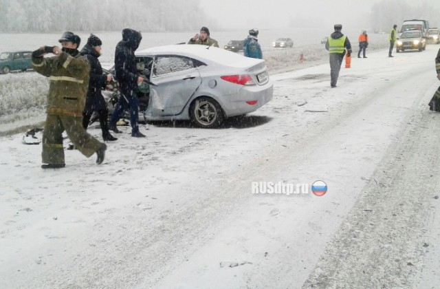 Один человек погиб и пятеро пострадали в ДТП на трассе Челябинск – Троицк