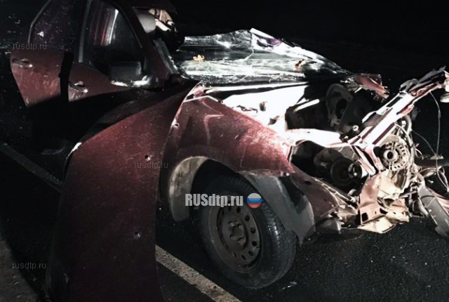Водитель «Гранты» погиб в ДТП с тремя грузовиками на трассе М-5 под Сызранью