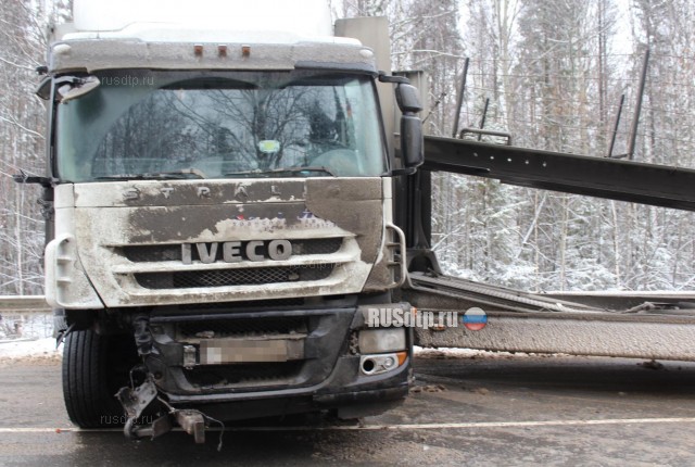В Пермском крае по вине водителя автовоза в ДТП погибли мужчина и женщина