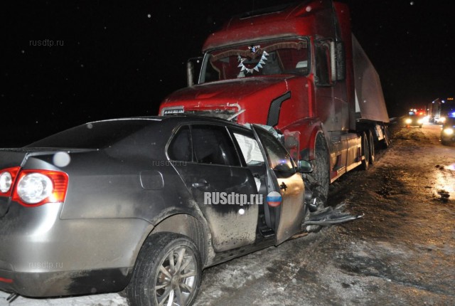 В массовом ДТП на трассе М-5 в Рыбновском районе погибли два человека