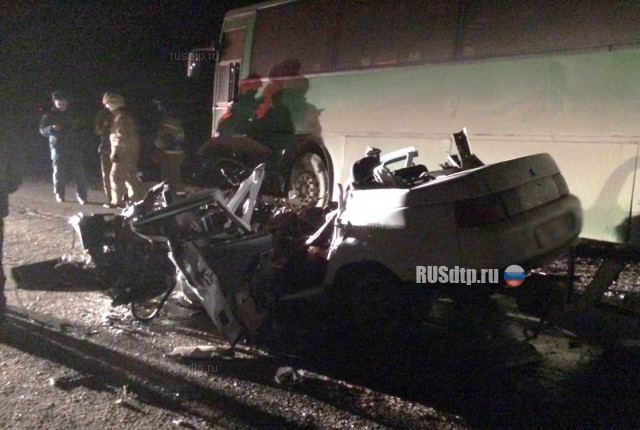 В Башкирии в ДТП с автобусом погиб человек