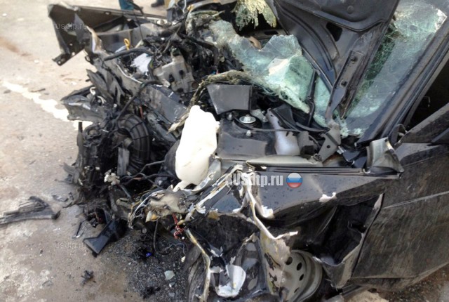 В Уфе в лобовом столкновении автомобилей погибли два человека