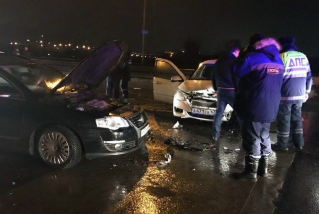 Водитель «Датсуна» погиб в результате ДТП в Смоленске