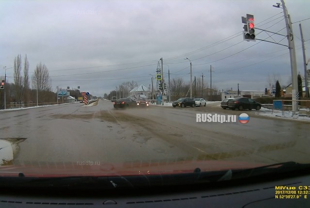 Момент смертельного ДТП на автодороге Тамбов — Котовск попал на видео