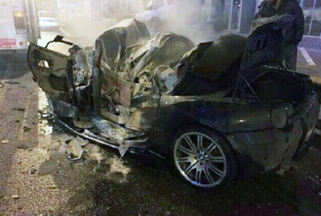 В Краснодаре при столкновении с автобусом погиб водитель BMW Z4