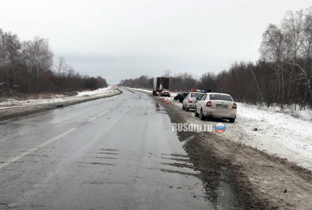 ВАЗ-2115 смяло от столкновения с грузовиком на трассе «Самара &#8212; Бугуруслан»