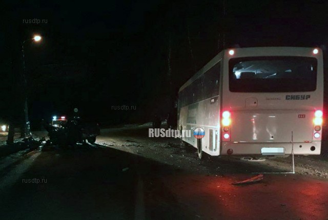 В Уфе водитель «Гранты» погиб, столкнувшись с автобусом