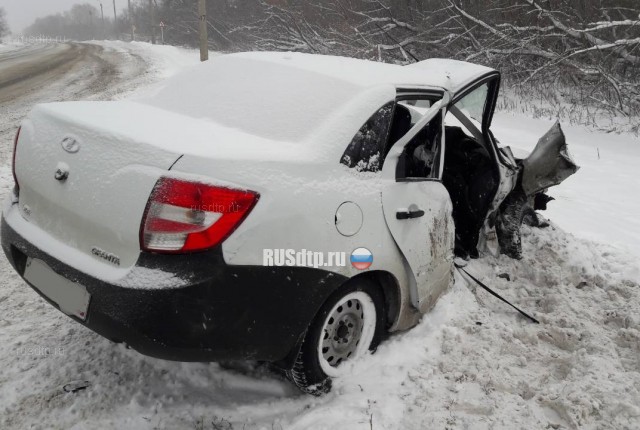 66-летний пассажир «Гранты» погиб в ДТП на трассе Самара – Бугуруслан